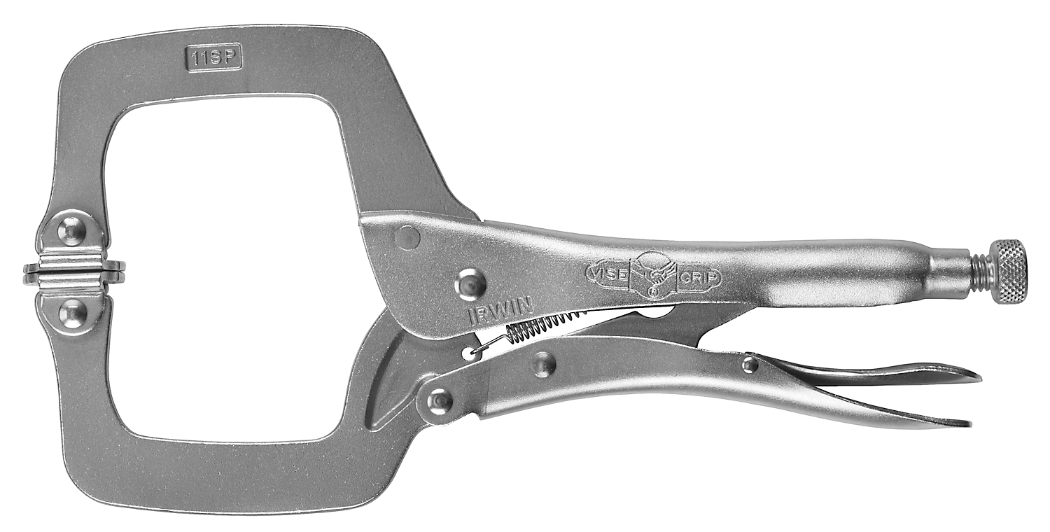 Irwin, Vise-Grip® Fast Release™ Locking Clamp With Swivel Pads, 11"